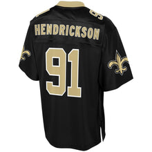 Load image into Gallery viewer, Men&#39; NFL Pro Line Trey Hendrickson Black New Orleans Saints Player Jersey