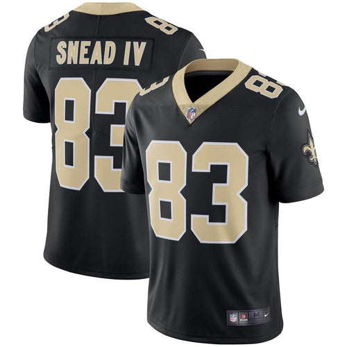 Men' Nike Willie Snead Black New Orleans Saints Vapor Untouchable Limited Jersey