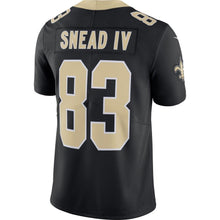 Load image into Gallery viewer, Men&#39; Nike Willie Snead Black New Orleans Saints Vapor Untouchable Limited Jersey