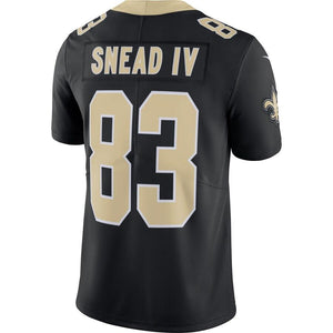 Men' Nike Willie Snead Black New Orleans Saints Vapor Untouchable Limited Jersey