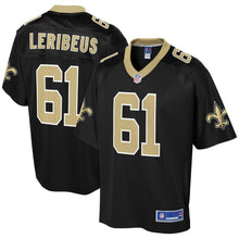 Load image into Gallery viewer, Men&#39; NFL Pro Line Josh LeRibeus Black New Orleans Saints Team Color Player Jersey
