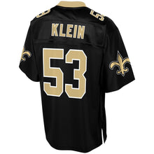 Load image into Gallery viewer, Men&#39; NFL Pro Line A.J. Klein Black New Orleans Saints Team Color Player Jersey