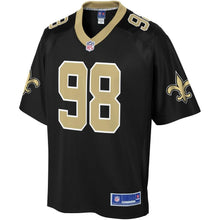 Load image into Gallery viewer, Men&#39; NFL Pro Line Sheldon Rankins Black New Orleans Saints Team Color Player Jersey