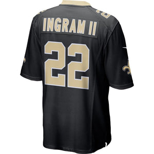 Men' Nike Mark Ingram Black New Orleans Saints Team Color Game Jersey