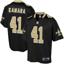 Load image into Gallery viewer, Men&#39; NFL Pro Line Alvin Kamara Black New Orleans Saints Big &amp; Tall Player Jersey