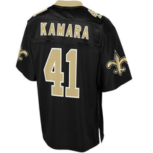 Load image into Gallery viewer, Men&#39; NFL Pro Line Alvin Kamara Black New Orleans Saints Big &amp; Tall Player Jersey
