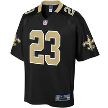 Load image into Gallery viewer, Men&#39; NFL Pro Line Marshon Lattimore Black New Orleans Saints Big &amp; Tall Player Jersey