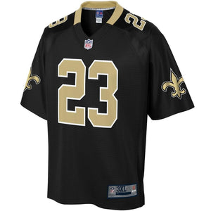 Men' NFL Pro Line Marshon Lattimore Black New Orleans Saints Big & Tall Player Jersey