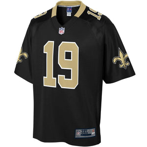 Men' NFL Pro Line Ted Ginn Jr Black New Orleans Saints Big & Tall Player Jersey