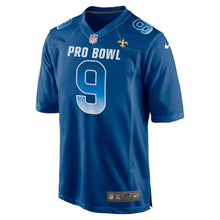 Load image into Gallery viewer, Men&#39; Nike Drew Brees Royal NFC 2019 Pro Bowl Game Jersey