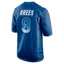 Load image into Gallery viewer, Men&#39; Nike Drew Brees Royal NFC 2019 Pro Bowl Game Jersey
