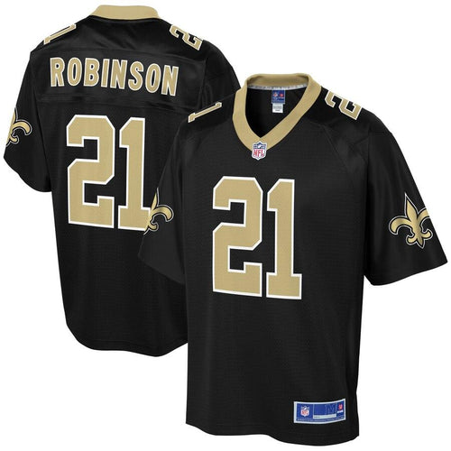 Men' NFL Pro Line Patrick Robinson Black New Orleans Saints Player Jersey