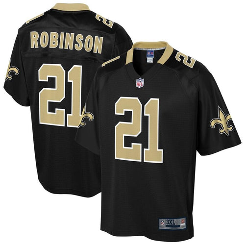 Men' NFL Pro Line Patrick Robinson Black New Orleans Saints Big & Tall Player Jersey