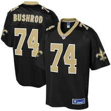 Load image into Gallery viewer, Men&#39; NFL Pro Line Jermon Bushrod Black New Orleans Saints Player Jersey