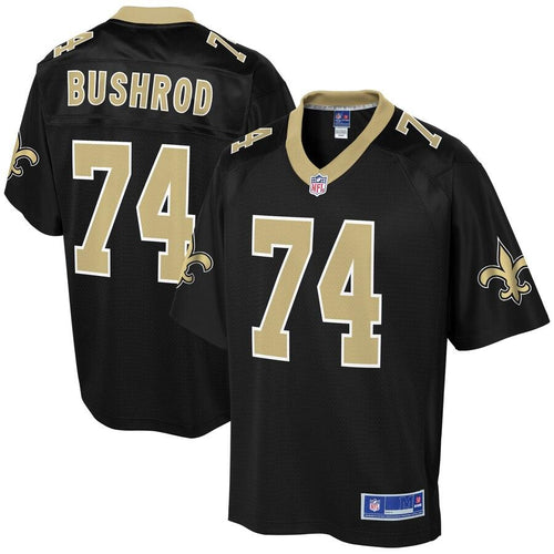 Men' NFL Pro Line Jermon Bushrod Black New Orleans Saints Player Jersey