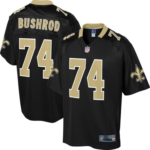 Men' NFL Pro Line Jermon Bushrod Black New Orleans Saints Big & Tall Player Jersey