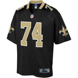 Men' NFL Pro Line Jermon Bushrod Black New Orleans Saints Big & Tall Player Jersey