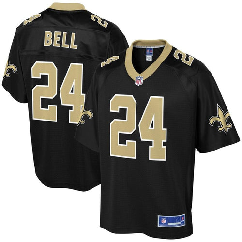 Men' NFL Pro Line Vonn Bell Black New Orleans Saints Player Jersey