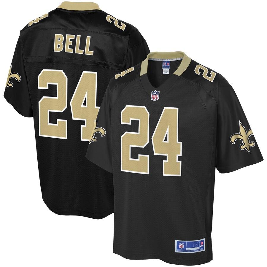 Men' NFL Pro Line Vonn Bell Black New Orleans Saints Big & Tall Player Jersey
