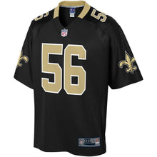 Load image into Gallery viewer, Men&#39; NFL Pro Line Demario Davis Black New Orleans Saints Big &amp; Tall Player Jersey