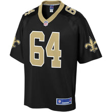 Load image into Gallery viewer, Men&#39; NFL Pro Line Will Clapp Black New Orleans Saints Player Jersey