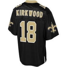 Load image into Gallery viewer, Men&#39; NFL Pro Line Keith Kirkwood Black New Orleans Saints Player Jersey