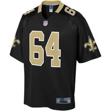 Load image into Gallery viewer, Men&#39; NFL Pro Line Will Clapp Black New Orleans Saints Big &amp; Tall Player Jersey