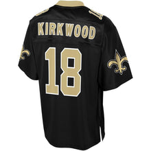 Load image into Gallery viewer, Men&#39; NFL Pro Line Keith Kirkwood Black New Orleans Saints Big &amp; Tall Player Jersey