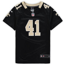 Load image into Gallery viewer, Girls Youth Nike Alvin Kamara Black New Orleans Saints Game Jersey