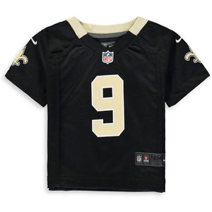 Infant Nike Drew Brees Black New Orleans Saints Player Game Jersey