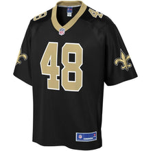 Load image into Gallery viewer, Men&#39; NFL Pro Line JT Gray Black New Orleans Saints Player Jersey