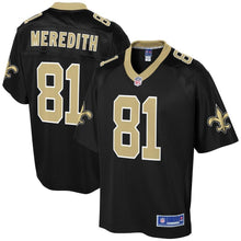 Load image into Gallery viewer, Men&#39; NFL Pro Line Cameron Meredith Black New Orleans Saints Player Jersey