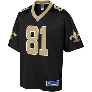Men' NFL Pro Line Cameron Meredith Black New Orleans Saints Player Jersey