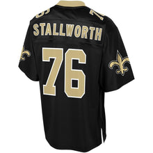 Load image into Gallery viewer, Men&#39; NFL Pro Line Taylor Stallworth Black New Orleans Saints Player Jersey