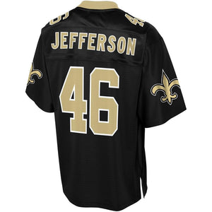 Men' NFL Pro Line Rickey Jefferson Black New Orleans Saints Player Jersey