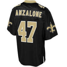 Load image into Gallery viewer, Men&#39; NFL Pro Line Alex Anzalone Black New Orleans Saints Big &amp; Tall Player Jersey