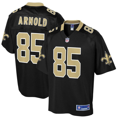 Men' NFL Pro Line Dan Arnold Black New Orleans Saints Big & Tall Player Jersey
