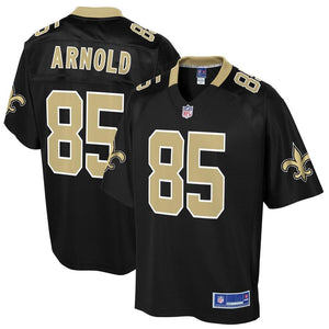 Men' NFL Pro Line Dan Arnold Black New Orleans Saints Big & Tall Player Jersey