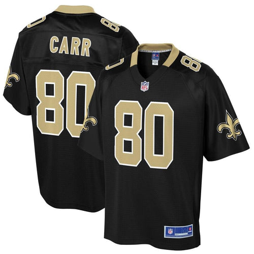Men' NFL Pro Line Austin Carr Black New Orleans Saints Big & Tall Player Jersey