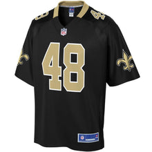 Load image into Gallery viewer, Men&#39; NFL Pro Line JT Gray Black New Orleans Saints Big &amp; Tall Player Jersey