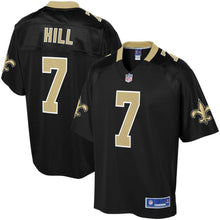Load image into Gallery viewer, Men&#39; NFL Pro Line Taysom Hill Black New Orleans Saints Big &amp; Tall Player Jersey