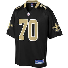 Load image into Gallery viewer, Men&#39; NFL Pro Line Mitchell Loewen Black New Orleans Saints Big &amp; Tall Player Jersey