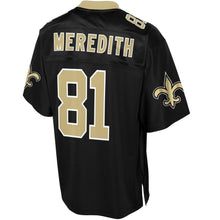 Load image into Gallery viewer, Men&#39; NFL Pro Line Cameron Meredith Black New Orleans Saints Big &amp; Tall Player Jersey
