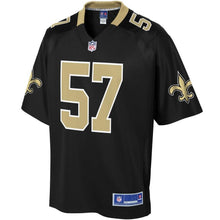 Load image into Gallery viewer, Men&#39; NFL Pro Line Alex Okafor Black New Orleans Saints Big &amp; Tall Player Jersey