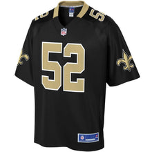 Load image into Gallery viewer, Men&#39; NFL Pro Line Craig Robertson Black New Orleans Saints Big &amp; Tall Player Jersey