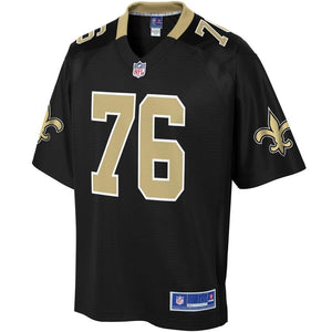 Men' NFL Pro Line Taylor Stallworth Black New Orleans Saints Big & Tall Player Jersey
