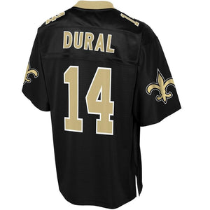 Men' NFL Pro Line Travin Dural Black New Orleans Saints Big & Tall Player Jersey
