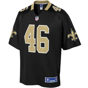 Men' NFL Pro Line Rickey Jefferson Black New Orleans Saints Big & Tall Player Jersey