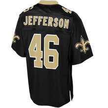 Load image into Gallery viewer, Men&#39; NFL Pro Line Rickey Jefferson Black New Orleans Saints Big &amp; Tall Player Jersey