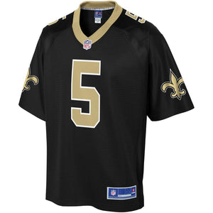 Men' NFL Pro Line Teddy Bridgewater Black New Orleans Saints Player Jersey
